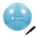 Фітбол  Springos 55 cm Anti-Burst FB0006 Sky Blue - фото №5